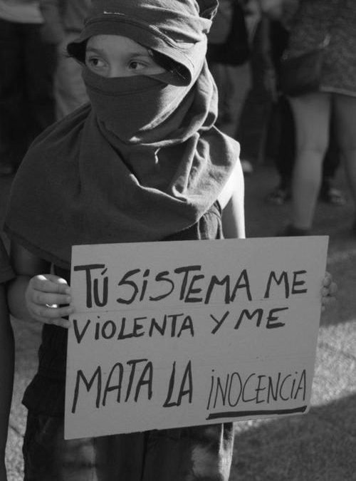 La violencia del sistema, duele.